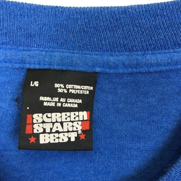 Vintage 1988 Single Stitch New York Rangers T-Shirt Sz M - Picture 4 of 7